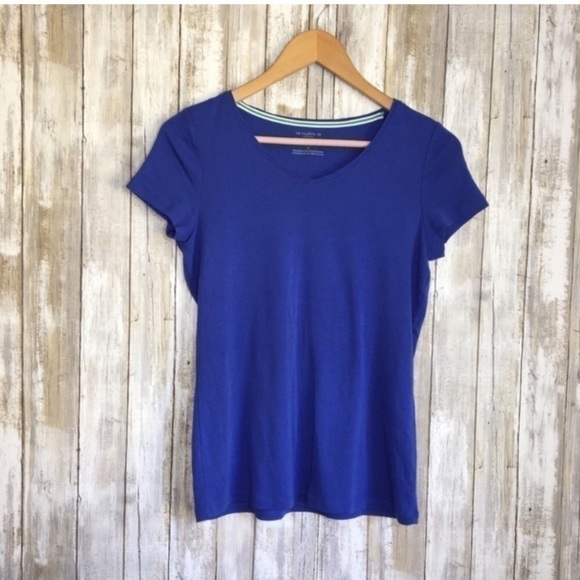 Talbots Tops - Talbots Blue Tee